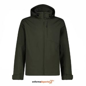 Softshell Hombre Campagnolo Zip Hood | FOREST