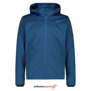 SOFTSHELL HOMBRE CAMPAGNOLO ZIP HOOD | OCEAN