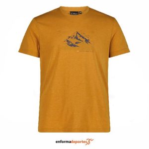 Camiseta Hombre Campagnolo | CURCUMA MEL.