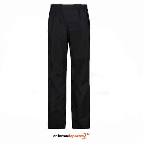 Pantalón Hombre Campagnolo Pant Rain Whit Full Lenght Side Zips | NERO - Imagen 2