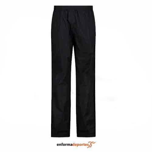 Pantalón Hombre Campagnolo Pant Rain Whit Full Lenght Side Zips | NERO - Imagen 3