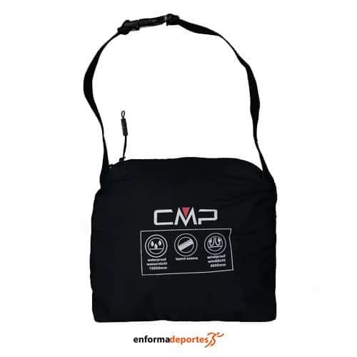 Pantalón Hombre Campagnolo Pant Rain Whit Full Lenght Side Zips | NERO - Imagen 4