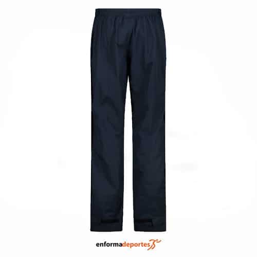 Pantalón Hombre Campagnolo Pant Rain Whit Full Lenght Side Zips | BLACK BLUE - Imagen 3