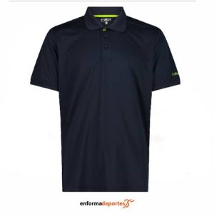 Polo Hombre Campagnolo Piquet | B.BLUE-LIMEGREEN