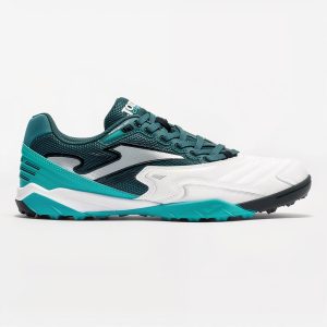 Zapatillas Futbol Cancha 2602 TF Verde Turquesa Blanco