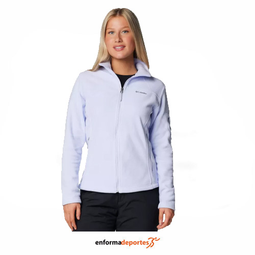 FORRO POLAR MUJER COLUMBIA FAST TREK II JACKET | SNOWDRIFT - Imagen 2