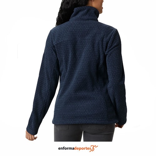 CHAQUETA MUJER COLUMBIA FAST-TREK | DARK NOCTURNAL SPARKLER - Imagen 3