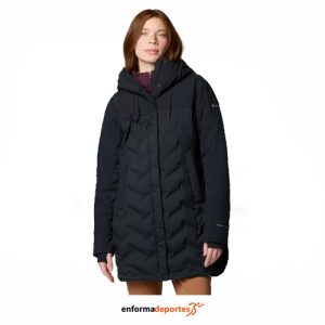 PLUMAS MUJER COLUMBIA MOUNTAIN CROO III MID DOWN JACKET | BLACK