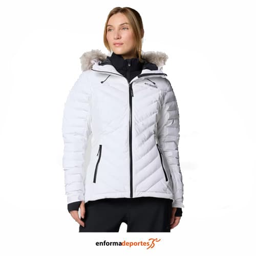 CHAQUETA MUJER COLUMBIA BIRD MOUNTAIN III INSULATED JACKET | WHITE - Imagen 2