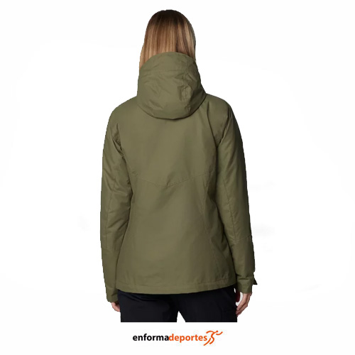 CHAQUETA MUJER COLUMBIA BUGABOO III FLEECE INTERCHANGE | STONE GREEN - Imagen 3