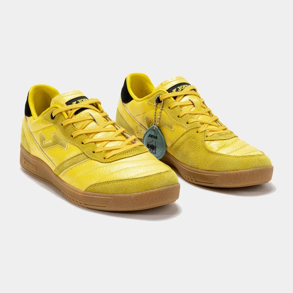 Zapatillas Casual C. Mundial Men 2528 Amarillo - Imagen 3