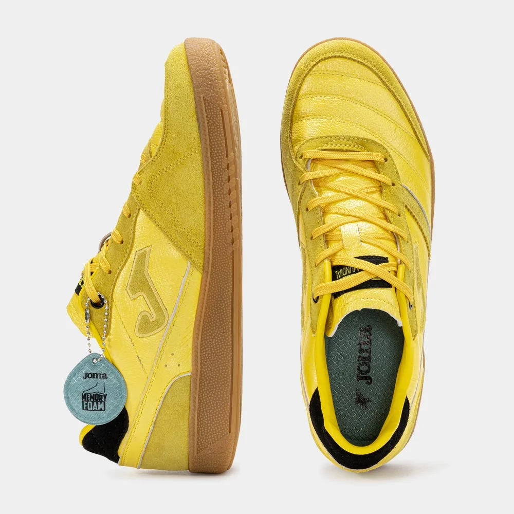 Zapatillas Casual C. Mundial Men 2528 Amarillo - Imagen 5