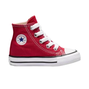CONVERSE CHUCK TAYLOR ALL STAR HI INFANTIL COLOR ROJO