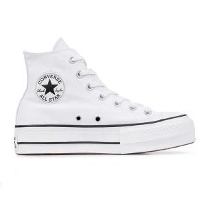 CONVERSE CHUCK TAYLOR ALL STAR LIFT HI PARA DAMA COLOR BLANCO