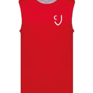 CAMISETA BALONCESTO ROJA