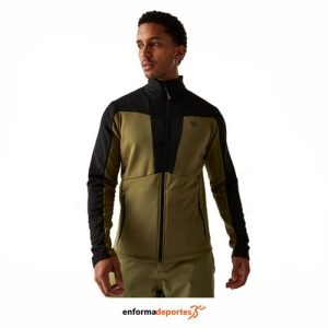 Forro Polar Hombre Dare2b Substratrum IV Core Stretch Midlayer | BLK/MARTIOLV