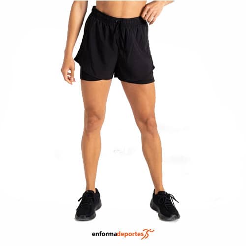 PANTALON CORTO MUJER DARE2B SPRINT UP II | BLACK - Imagen 3