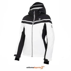 CHAQUETA MUJER DARE2B FLURRY | BLACK/BLANC DE BLANC