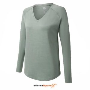 Camiseta mujer Dare2b Discern | GLACIERGREEN