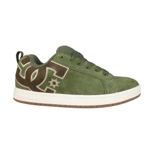 TENIS DC SHOES COURT GRAFFIK SE PARA CABALLERO COLOR OLIVO