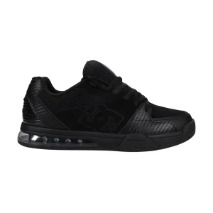 TENIS DC SHOES VERSATILE PARA CABALLERO COLOR NEGRO MONOCROMO