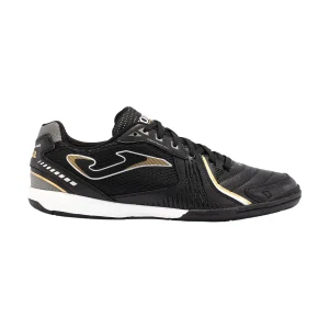 TENIS JOMA DRIBLING PARA CABALLERO COLOR NEGRO BLANCO ORO