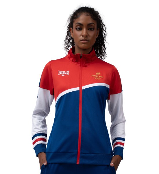 Jacket Mujer Comité Olímpico Costa Rica París 2024 Everlast