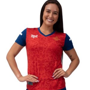 Camiseta Mujer Roja Comité Olímpico Costa Rica París 2024 Everlast