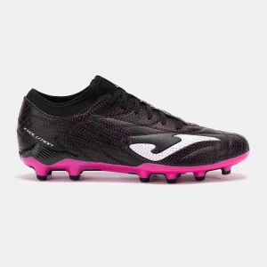 Zapatillas Futbol Evolution 2501 FG Negro Blanco