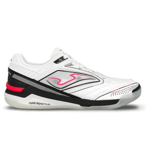 ZAPATILLA JOMA FUTBOL SALA GAMBETA 2502 BLANCA/NEGRA INDOOR