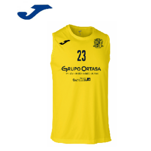CAMISETA BASKET 1ªEQUIPACION AMARILLA