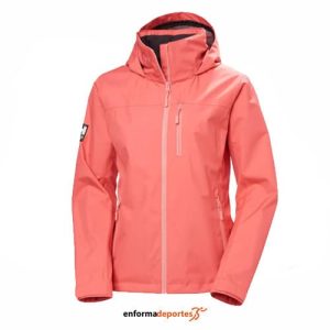 Chaqueta Mujer Helly Hansen Crew Hooded 2.0 | SUNSET PINK