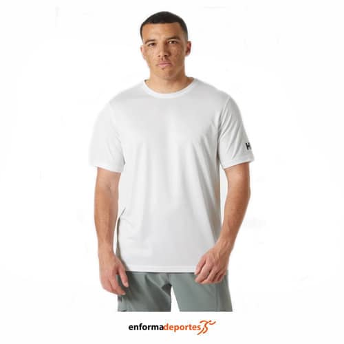 CAMISETA HOMBRE HELLY HANSEN TECH 2.0 | WHITE - Imagen 3