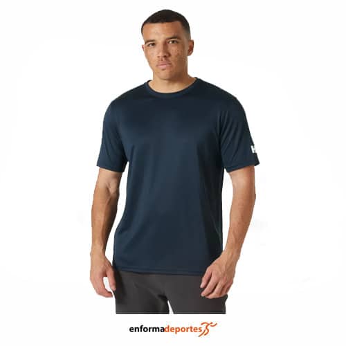 CAMISETA HOMBRE HELLY HANSEN TECH 2.0 | NAVY - Imagen 3