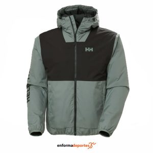 CHAQUETA HOMBRE HELLY HANSEN ERVIK INS RAIN | GREY CACTUS