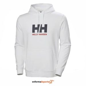 Sudadera hombre Helly Hansen Logo Hoodie | WHITE
