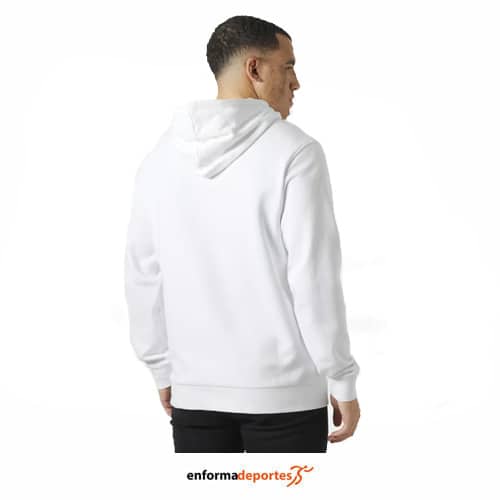 Sudadera hombre Helly Hansen Logo Hoodie | WHITE - Imagen 4