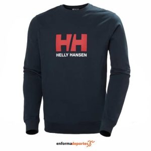 Sudadera hombre Helly Hansen Logo Crew Sweat | NAVY