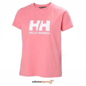 CAMISETA MUJER HELLY HANSEN LOGO 3.0 | WASHED RED