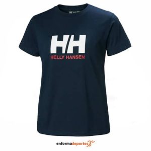 CAMISETA MUJER HELLY HANSEN LOGO 3.0 | NAVY