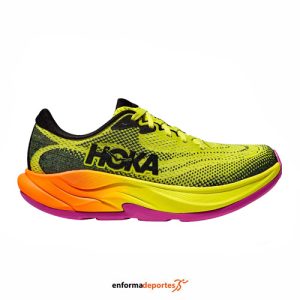 Zapatilla hombre Hoka Rincon 4 | HOKA CITRUS/BLK