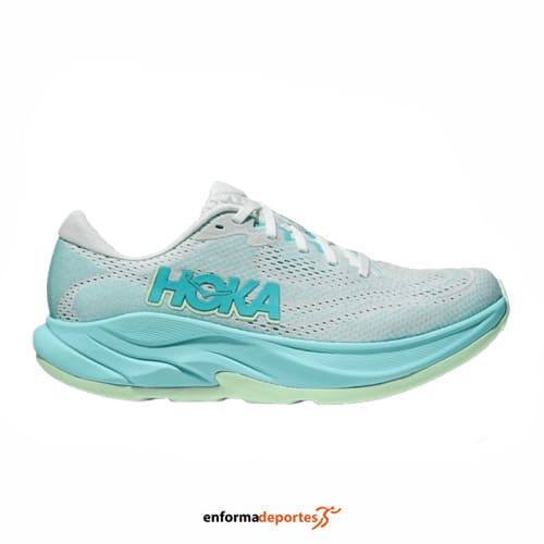 Zapatilla mujer Hoka Rincon 4 | FROST/BLUE SPAR - Imagen 2
