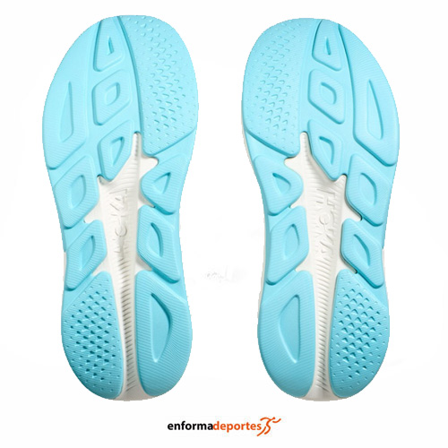 Zapatilla mujer Hoka Rincon 4 | FROST/ROSE GOLD - Imagen 4