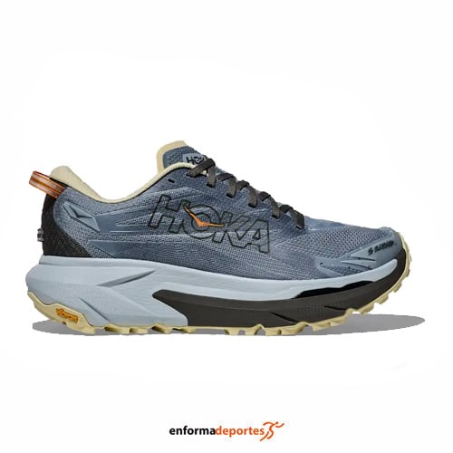 Zapatilla Hombre Hoka Mafate 5 | MINERAL BLUE - Imagen 2