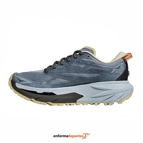 Zapatilla Hombre Hoka Mafate 5 | MINERAL BLUE - Imagen 3