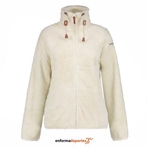 FORRO POLAR MUJER ICEPEAK COLONY 654954 | BEIGE - Imagen 2