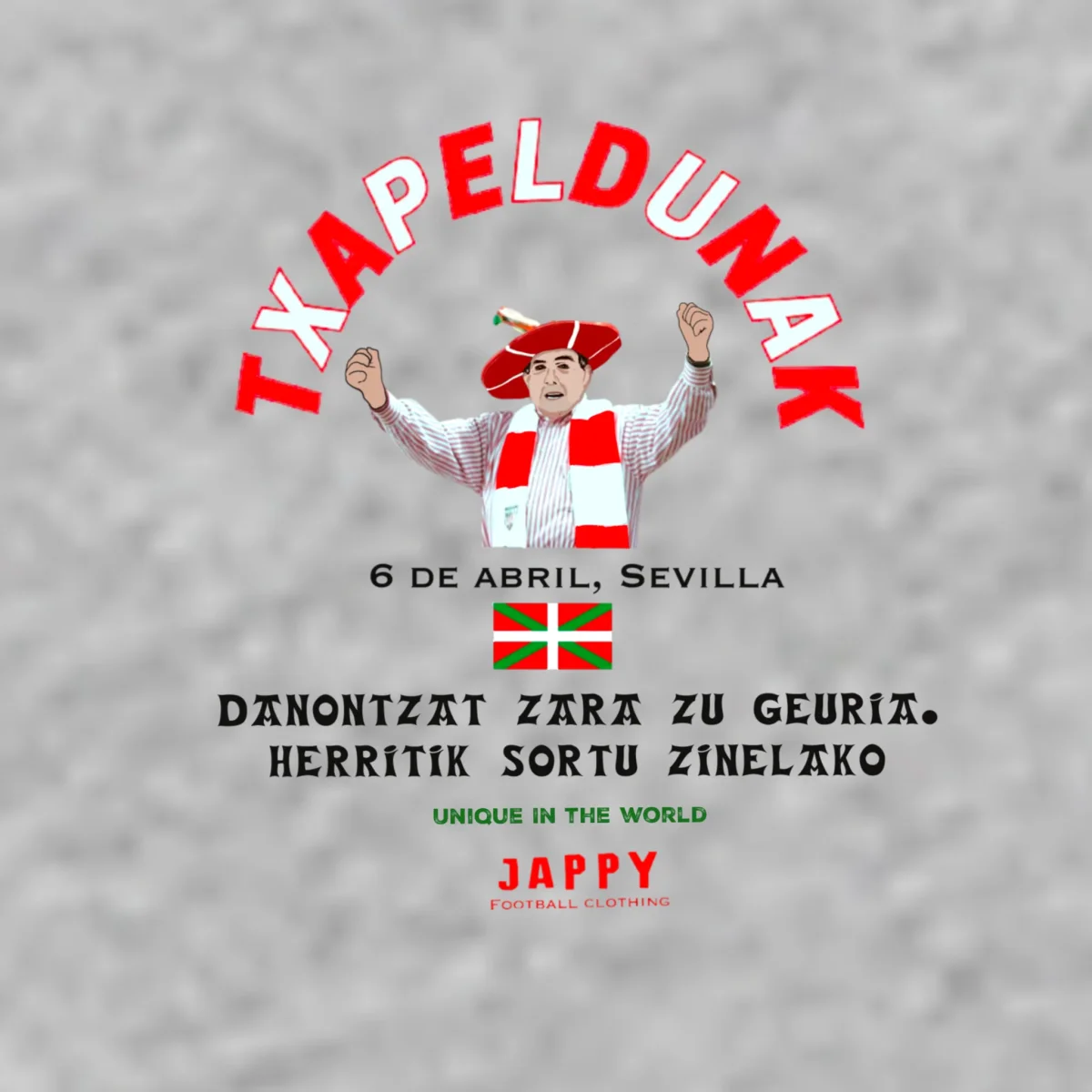 Sudadera Athletic Tapeldunak: unique in the world - Imagen 3