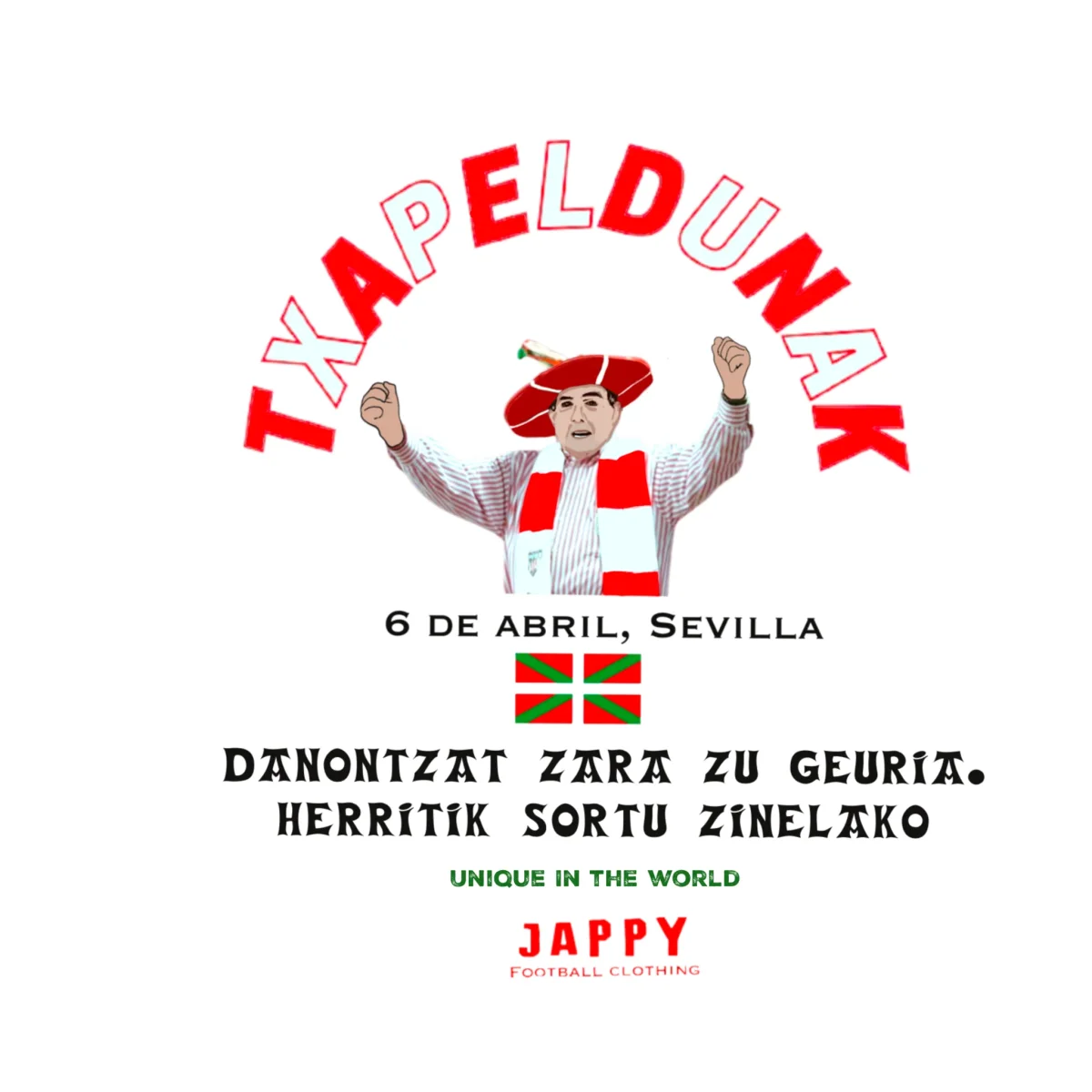 Sudadera Athletic Tapeldunak: unique in the world - Imagen 4