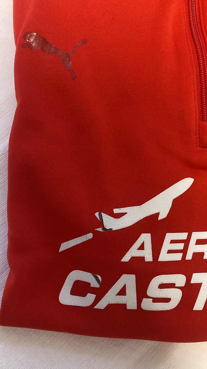 Sudadera oficial entrenamiento Puma Villarreal 2005-07 M - Imagen 6