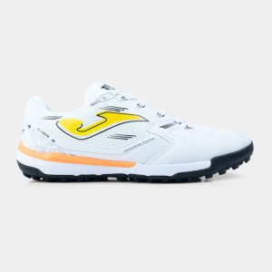 Zapatillas Futbol Liga 5 2602 TF Blanco Amarillo Negro